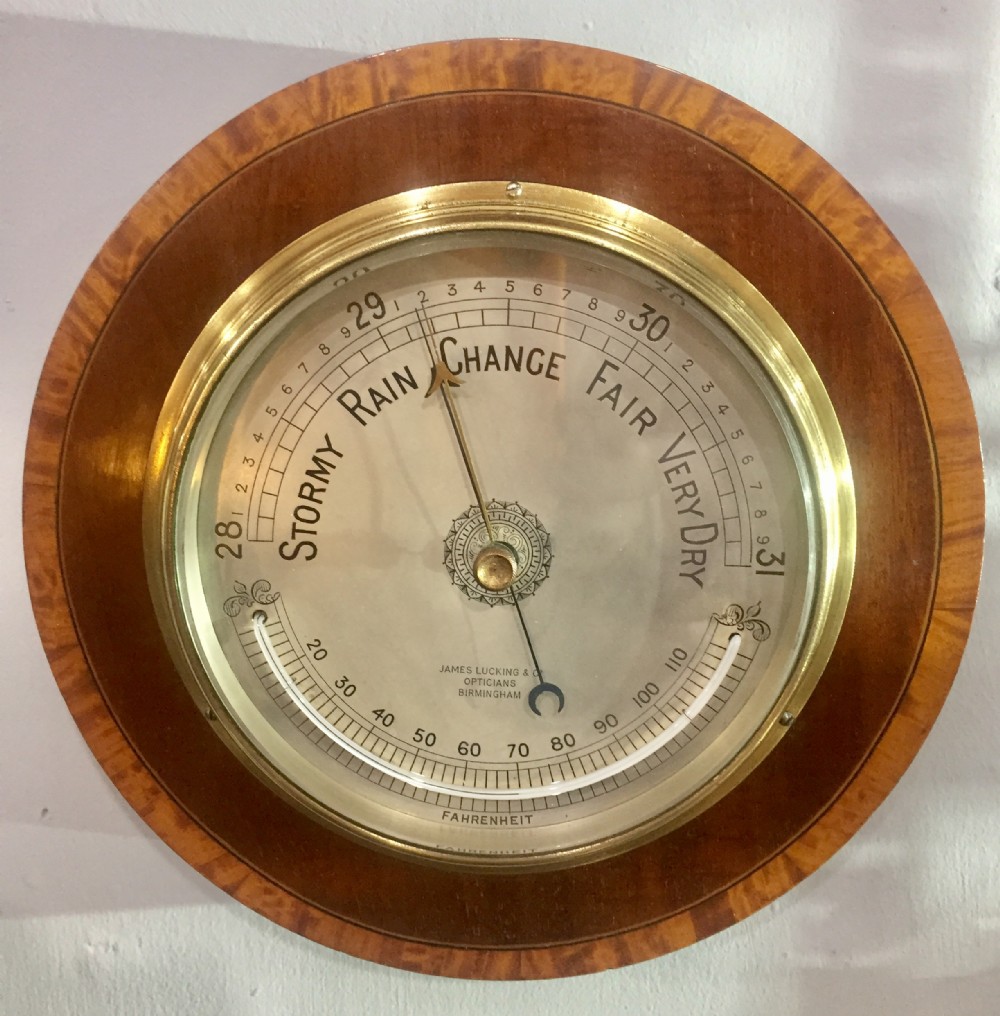 thermometer barometer early 20th c