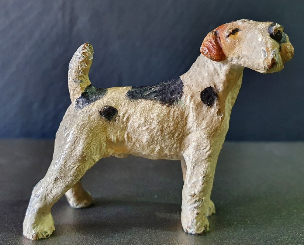 small bronze wire terrier c1930