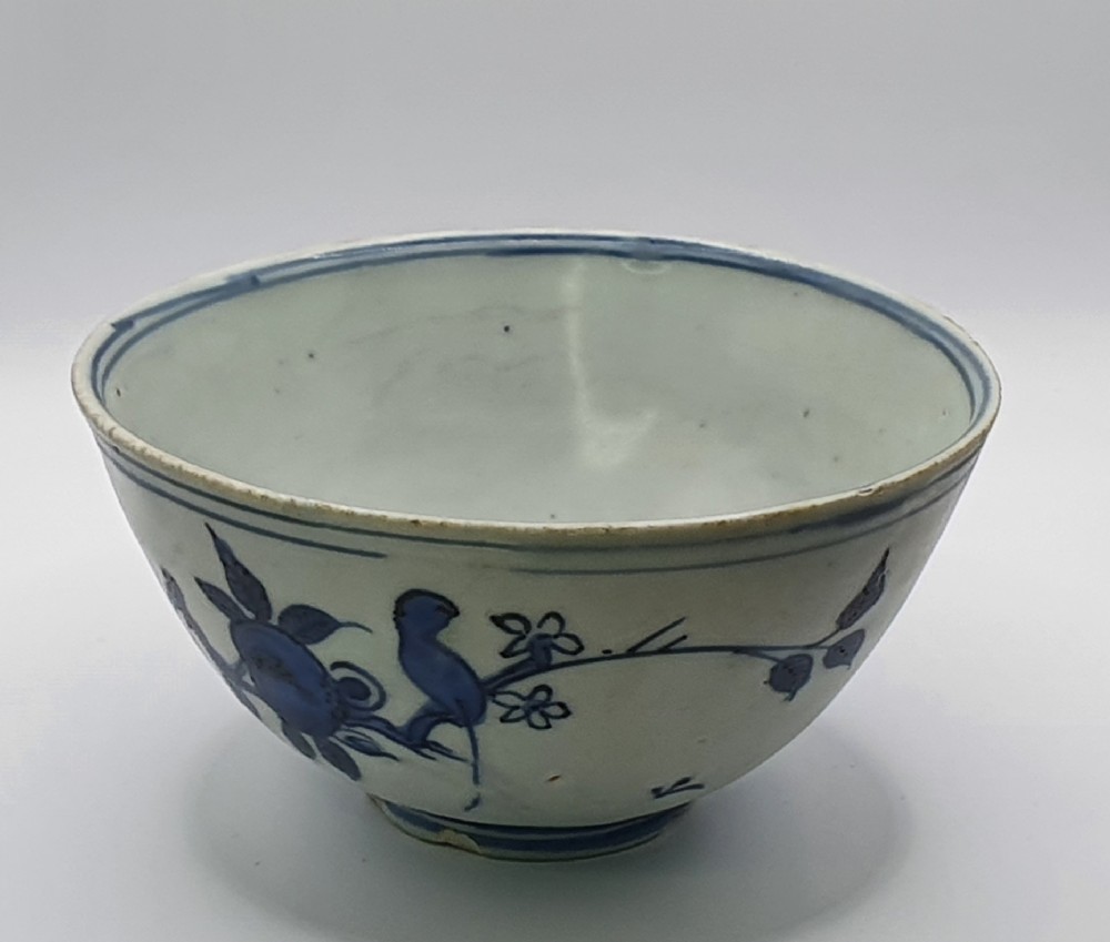 ming dynasty wanli period blue white bowl